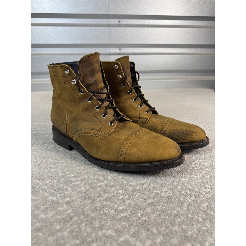 Thursday Boot Captain Co. Boots Mens Size 13 Brown Leather Everyday Combat